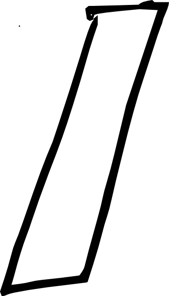 342x600 Code Slash Clip Art