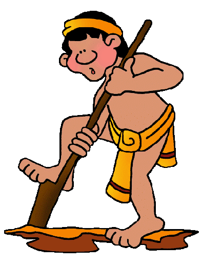 396x514 Aztec Warrior Clipart Kid