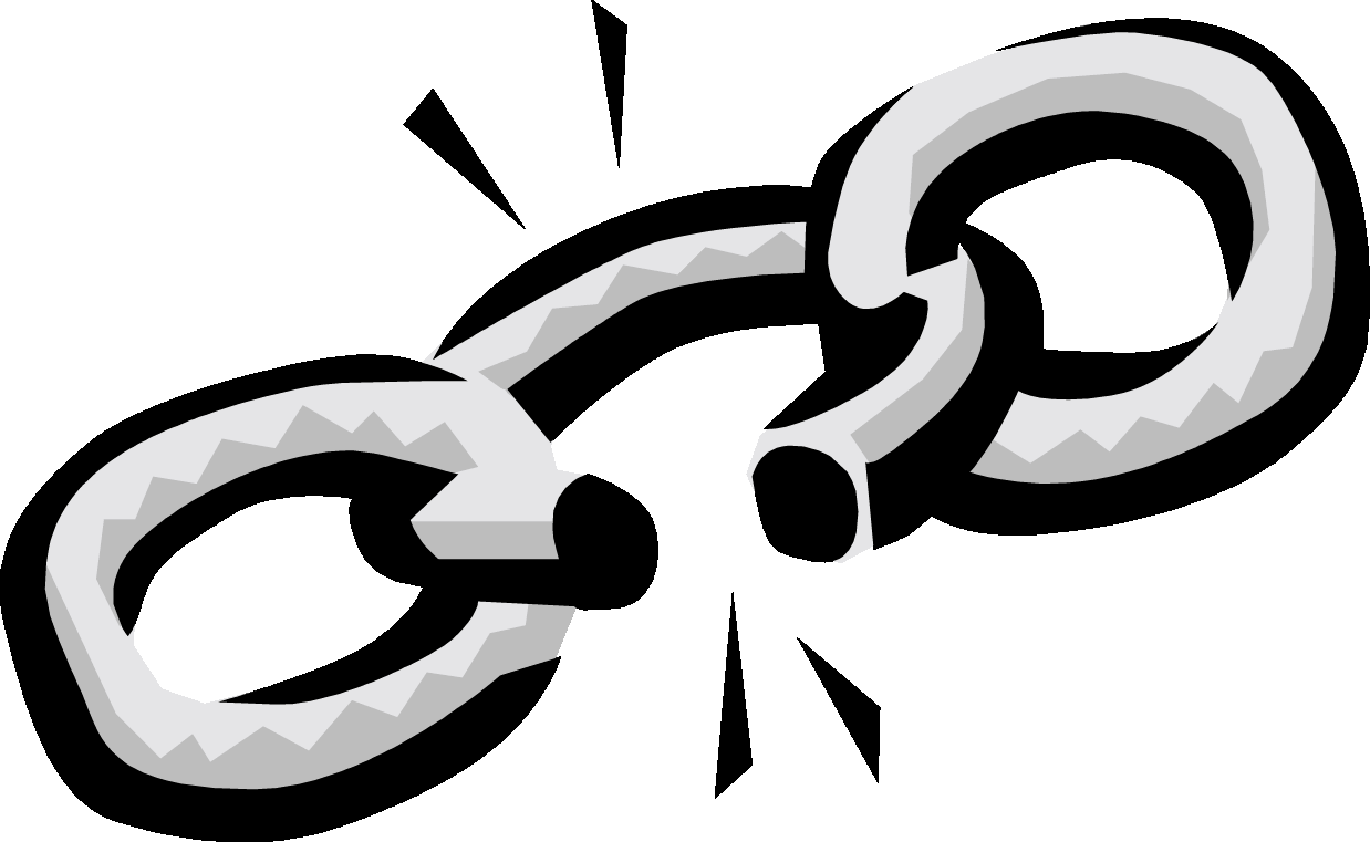 1238x761 Broken Chain Clipart