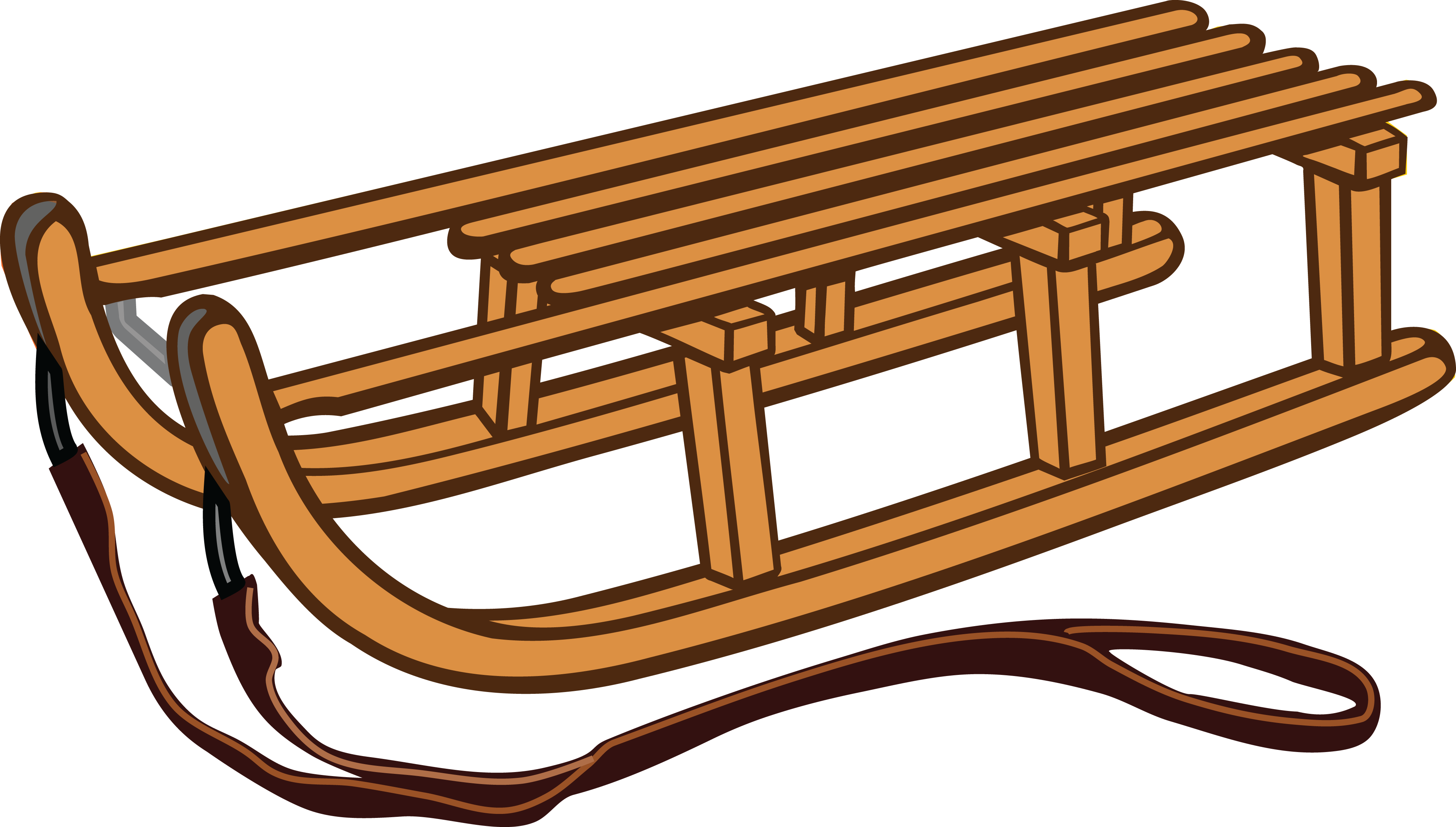 4000x2273 Free Clipart Of A Luge