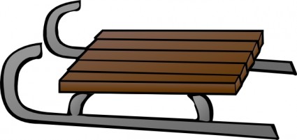 425x201 Sled Clip Art Clipart