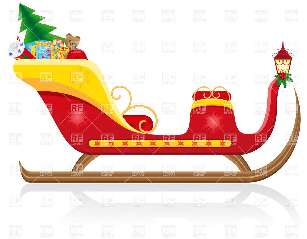1200x933 Christmas Sled Clipart Icons