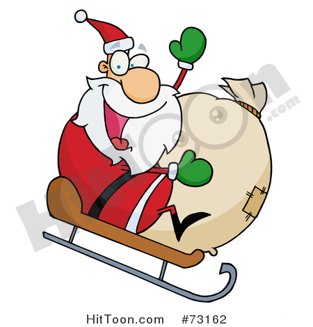 450x470 Santa Clipart