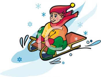 Sledding Clipart | Free download on ClipArtMag