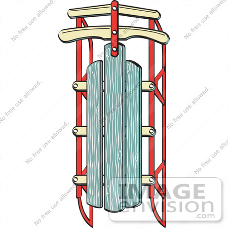 450x450 Royalty Free Cartoon Clip Art Of A Retro Wooden And Metal Winter