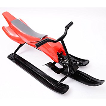 355x355 Homcom Children's Snowracer Ski Steering Sled Sledding Classic