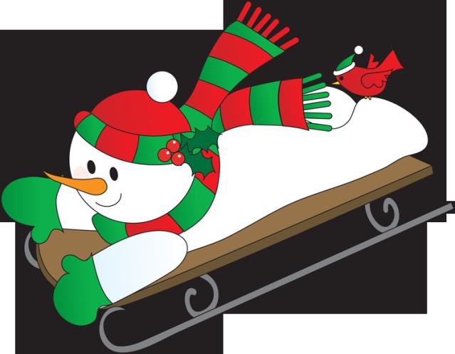 639x497 Sled Riding Clipart