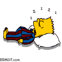 200x200 Bart Simpsons Sleeping Animated Gif For Bbm Blackberry, Android