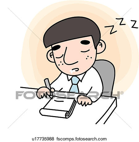 450x461 Clip Art Of Eyes Closed, Tired, Slobber, Snap, Sleep, Businessman