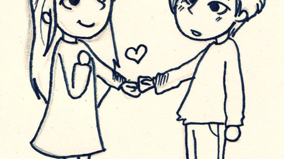 570x320 Cute Drawing Of Love Okay I Talk In My Sleep And My Friend Finally