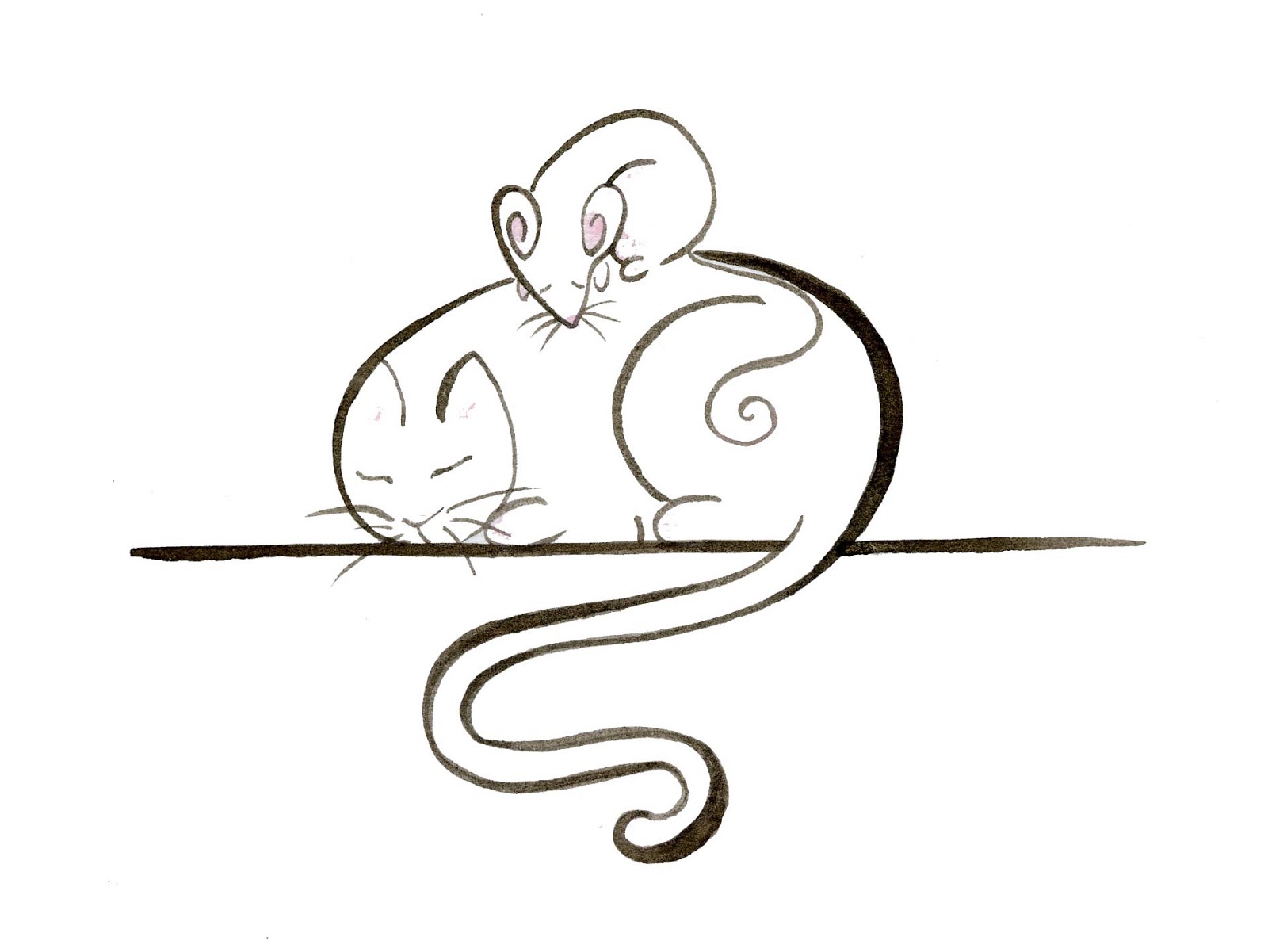 1600x1201 Rosemary Sturdy Cat And Mouse (And Sometimes Dog).