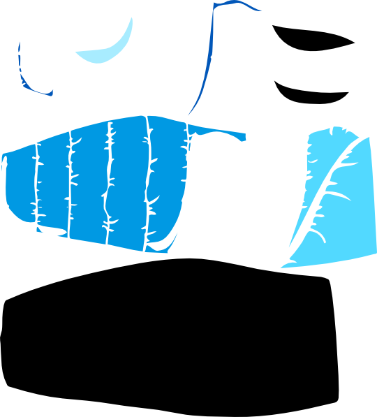 540x597 Sleeping Bag Clip Art