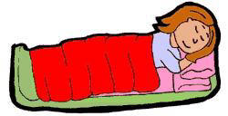 250x128 Sleeping Clipart Sleeping Bag