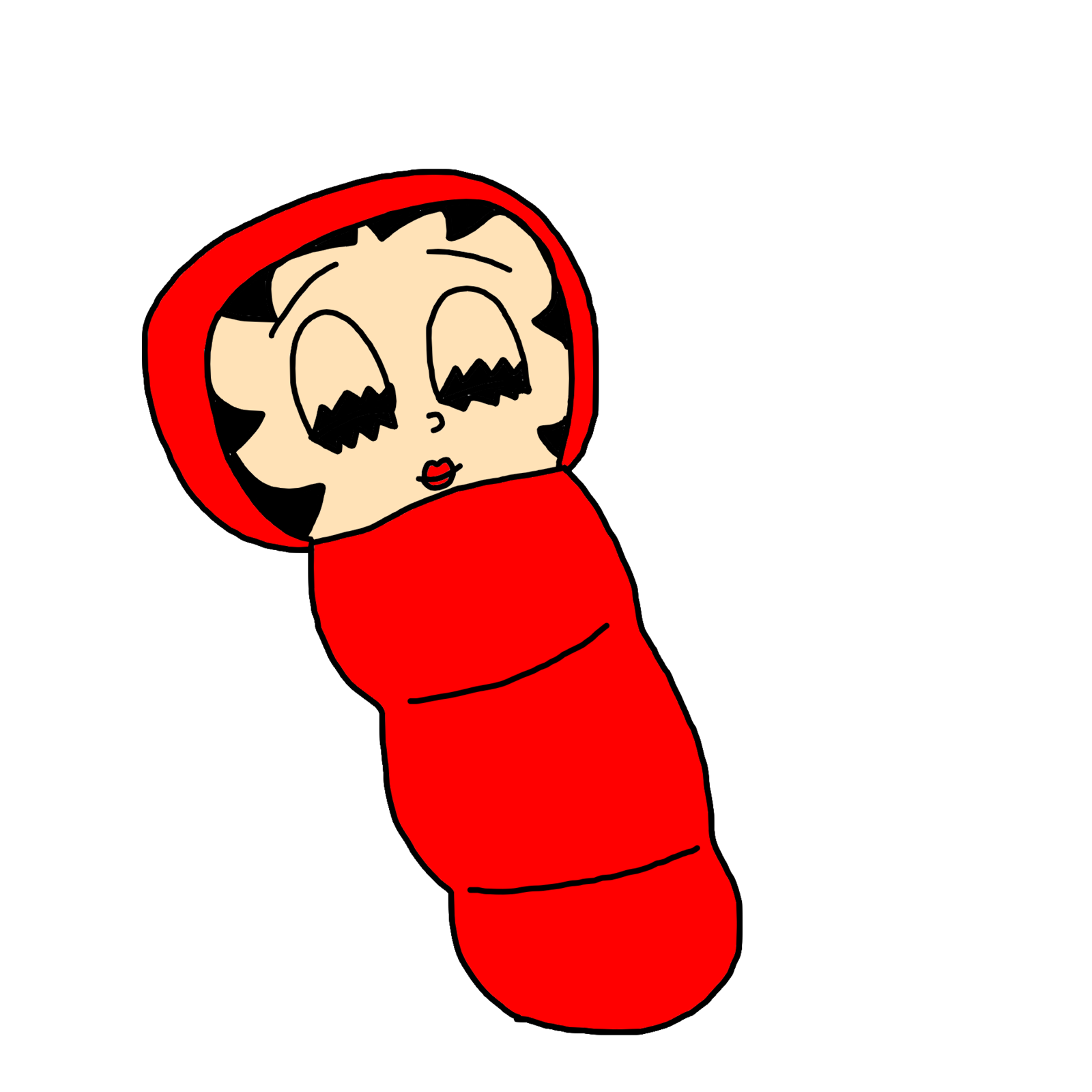 1600x1600 Betty Boop Sleeping Bag By Marcospower1996