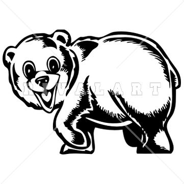 361x361 Black Bear Clipart Bear Cub