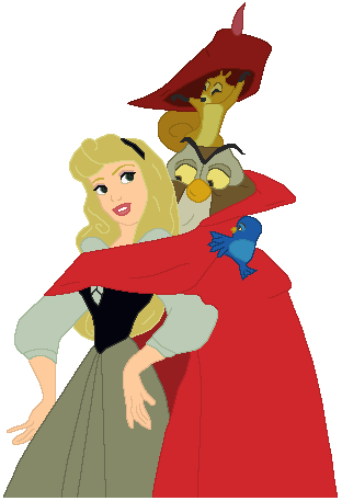 312x457 Sleeping Beauty Clip Art