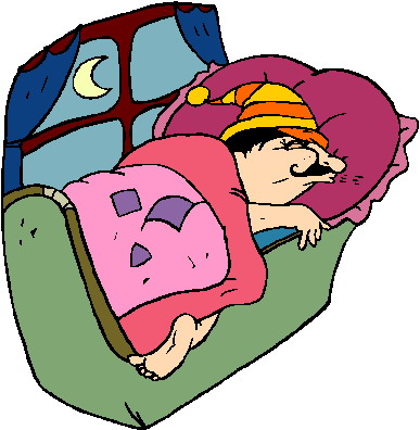 387x396 Sleep Clipart
