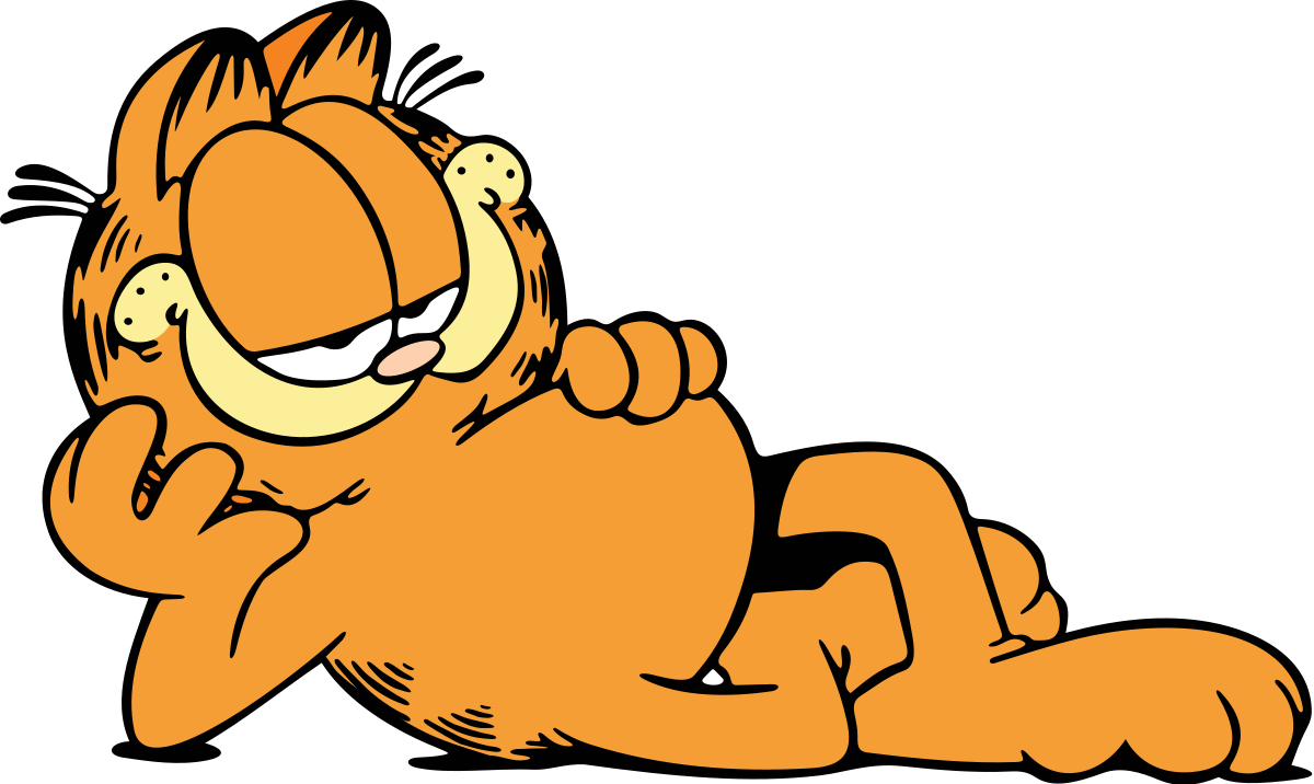 1200x716 Sleeping Clipart Garfield