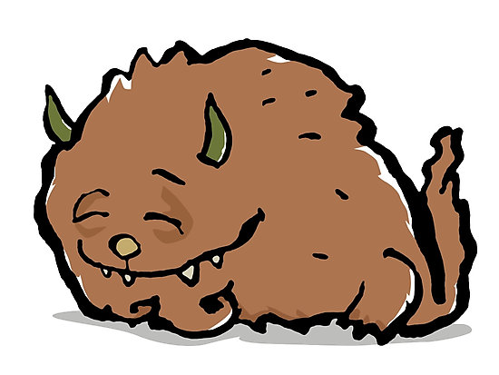 550x413 Small Sleeping Monster Photographic Prints By Greendeer Redbubble