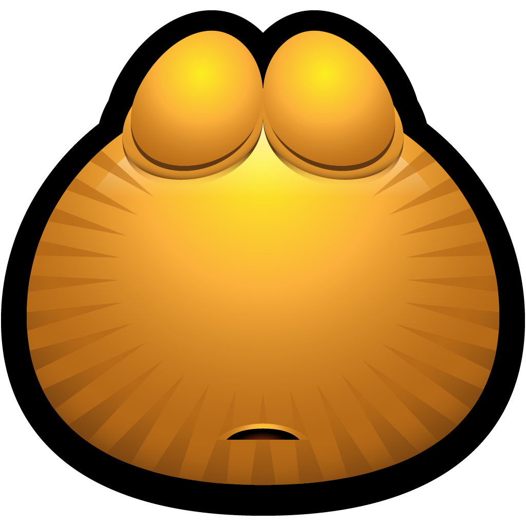 1024x1024 Avatar, Brown, Emoticon, Monster, Monsters, Sleeping, Smiley Icon