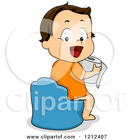 450x470 Go Potty Clipart