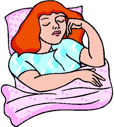 371x414 Women Clipart Sleepy