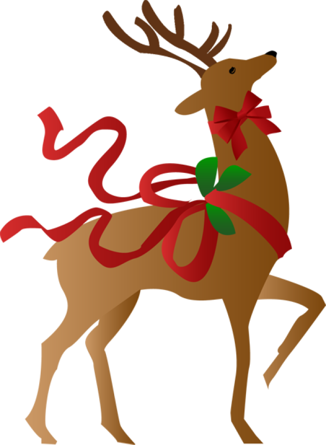 640x873 Free Santa In Sleigh Clipart