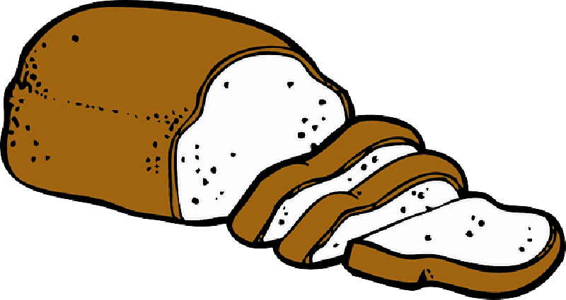 800x425 Brown, Icon, Food, Slice, French, Bread, Outline