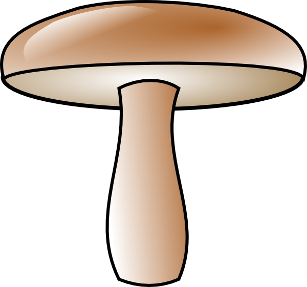600x561 Final Mushroom Clip Art