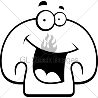 325x325 Mushroom Smiling Gl Stock Images