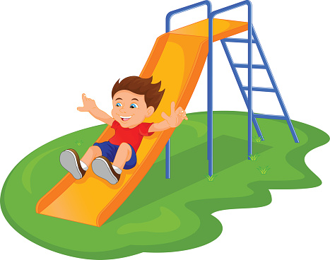 467x368 Park Clipart Playground Slide