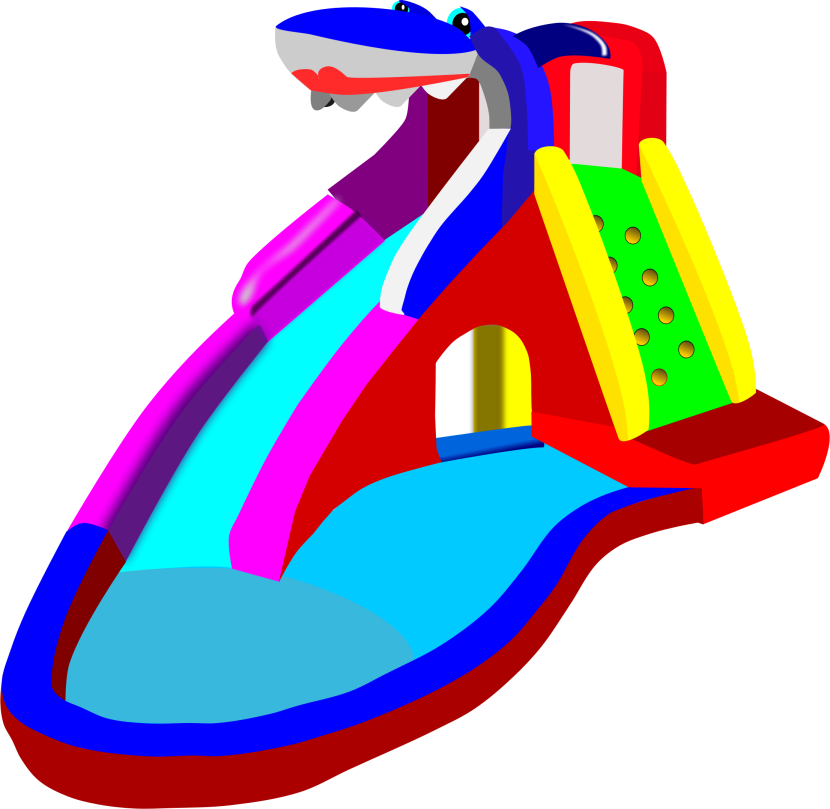 830x809 Water Slide Clip Art