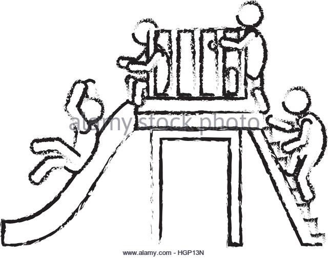 640x505 Slide Playground Black And White Stock Photos Amp Images