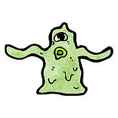 170x170 Clip Art Of Cartoon Slime Blob Monster K14848217