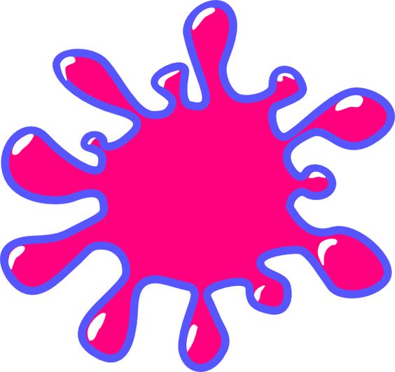 564x532 Clip Art Paint Splatter
