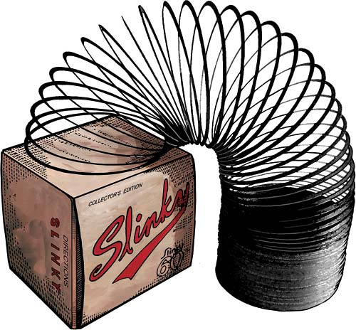 cartoon slinky