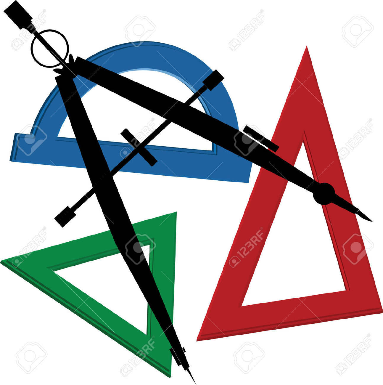 1294x1300 Geometry Clipart Protractor