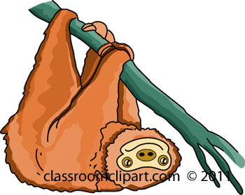 350x279 Sloth Clipart Free Images
