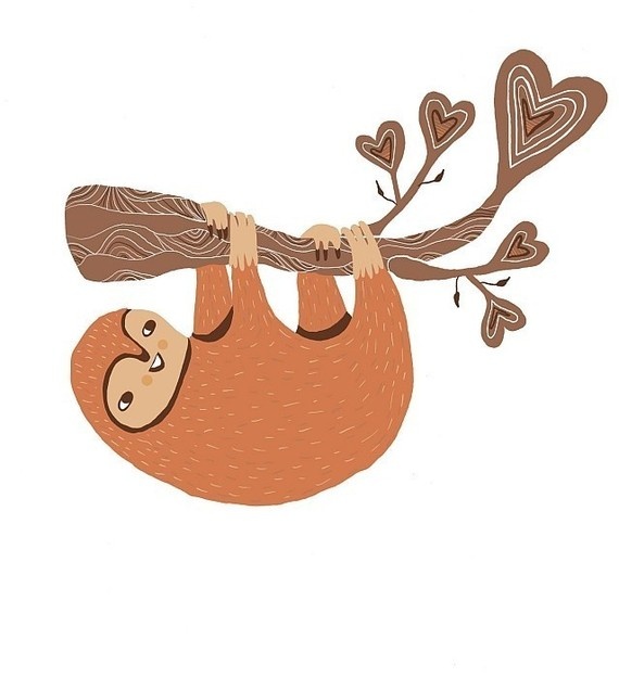 570x624 90 Best Sloths Images Art Sculptures, Colors And Cozy