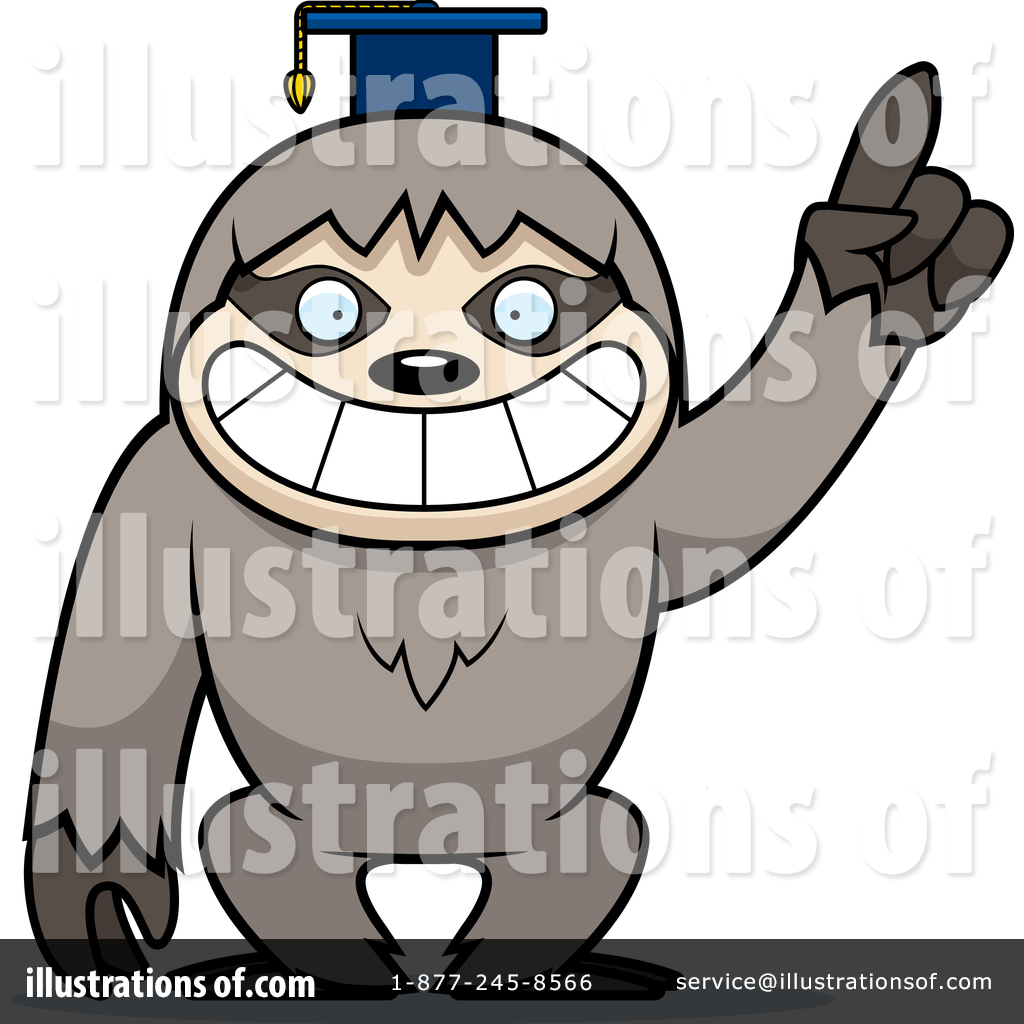1024x1024 Sloth Clipart