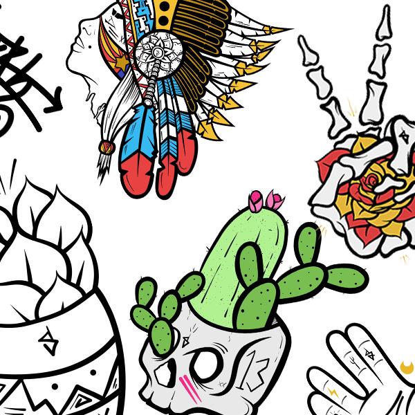 600x600 Vinly Sticker Pack