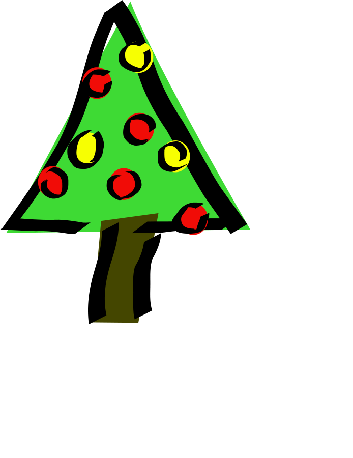 694x900 Christmas Tree Clipart Tiny