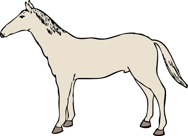 600x436 Horse 9 Clip Art
