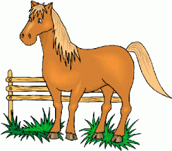250x220 Pony Clipart Simple Horse