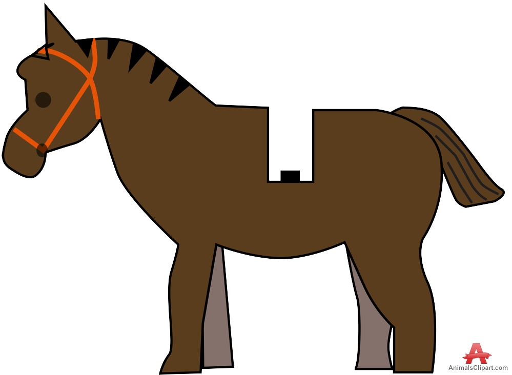 999x732 Small Horse Cimple Clipart Free Clipart Design Download