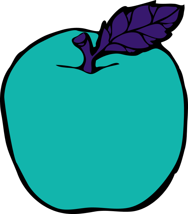 600x682 Apple Leaf Clip Art