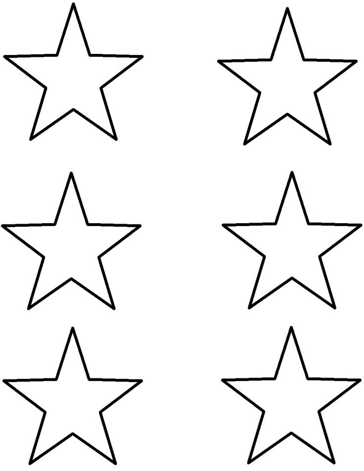 736x952 Star Outline Printable Many Interesting Cliparts