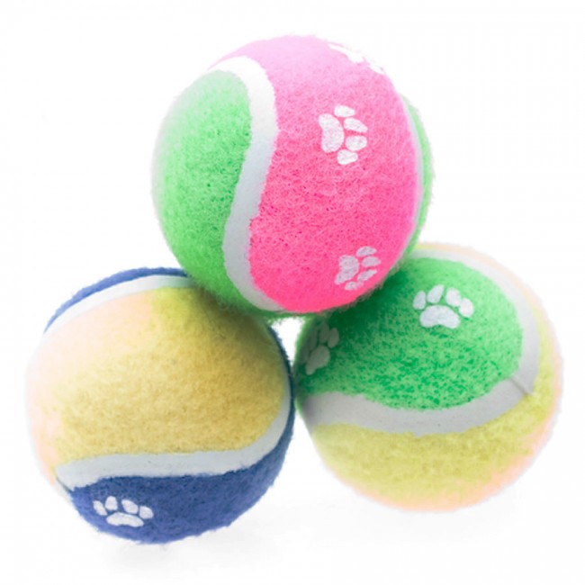 650x650 Dog Toy Nestle Purina Petlife Sponge Tennis Ball Pet Toy Small