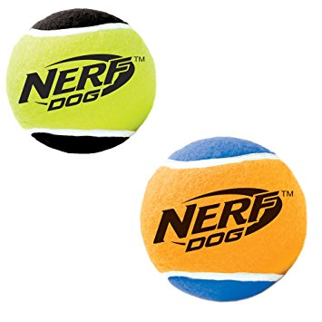 355x355 Pet Supplies Nerf Dog X Small Squeak Tennis Balls Dog Toy (4