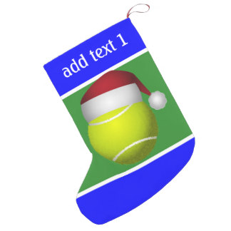 324x324 Tennis Ball Christmas Stockings Zazzle